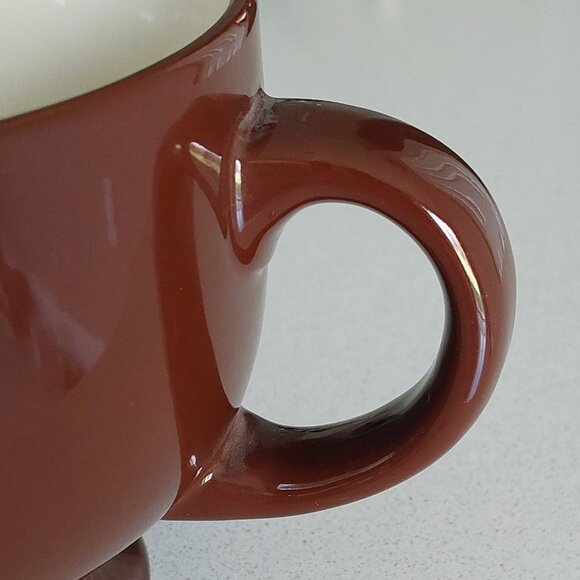 Harbor East Oversized "Let Us Entertain You" Embossed Chocolate Mug/Candy Bowl - Picture 3 of 10